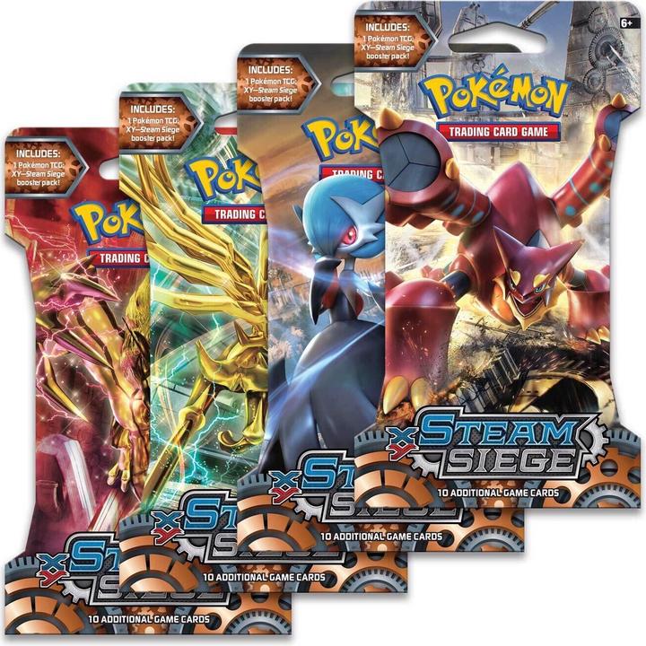 Produktbild Pokémon Steam Siege (Englisch, Booster Display)