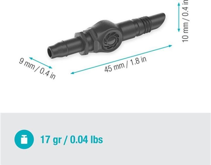 Produktbild Gardena Micro-Drip-System Verbinder (Tropfbewässerung Verbinder + Abzweiger)