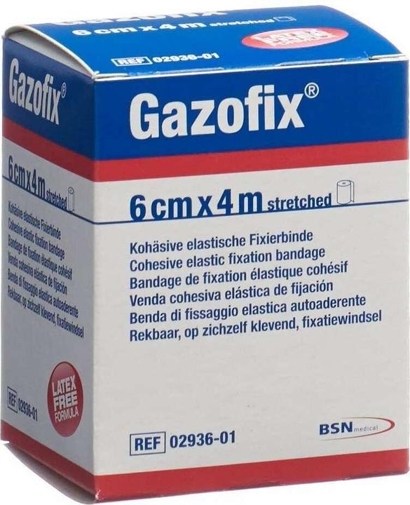 Image du produit BSN kohäsive Fixierbinde 6cmx4m hautfarben latexfrei