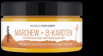 Actual product image Mohani Carrot balm accelerates tanning 100 ml - (Self tanning foam, 100 ml)