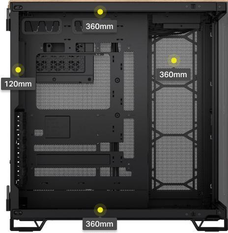 Produktbild Corsair 6500X (ATX, Mini-ITX, mATX)