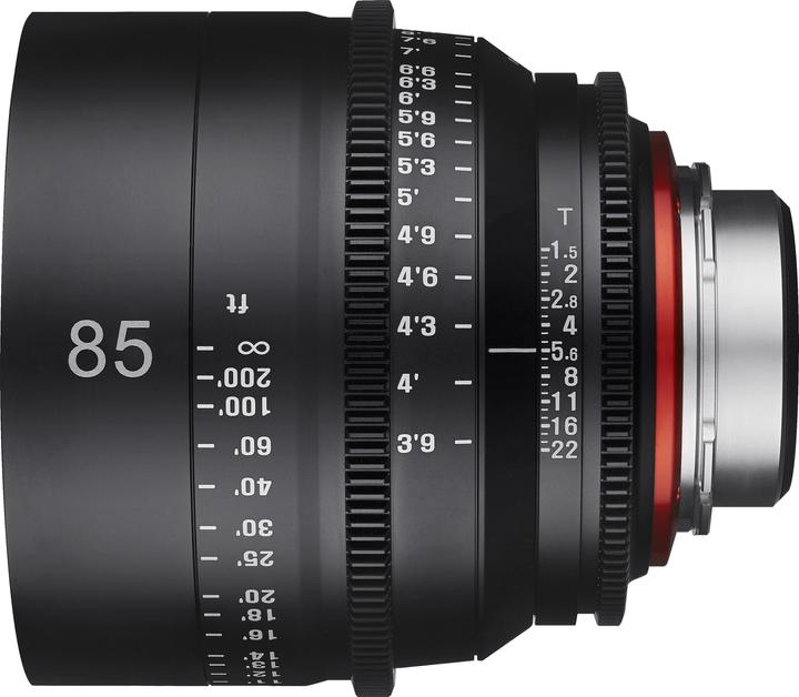 Image du produit Samyang XEEN 85mm T1.5 FF Cine Canon EF (Canon EF, Plein format)