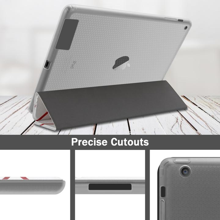 Image du produit Cadorabo Housse pour tablette Book Tablet Bunter Marmor (3, 4, IPad 2)