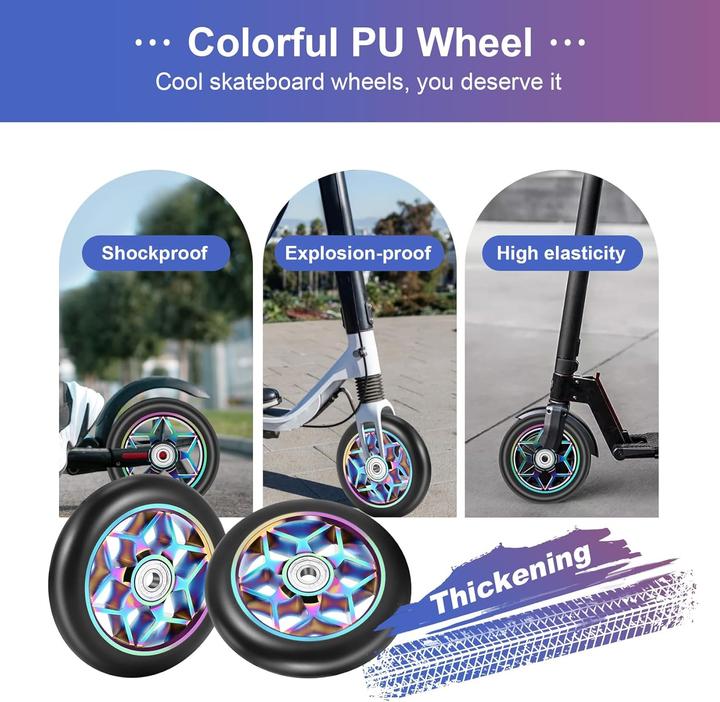 Produktbild Lewitors 2er Set Stunt Scooter Ersatzräder