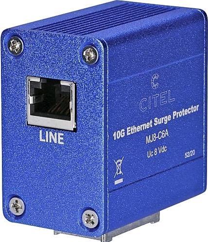 Produktbild Citel STP MJ8C6A Überspannungsableiter 10 Gb Ethernet