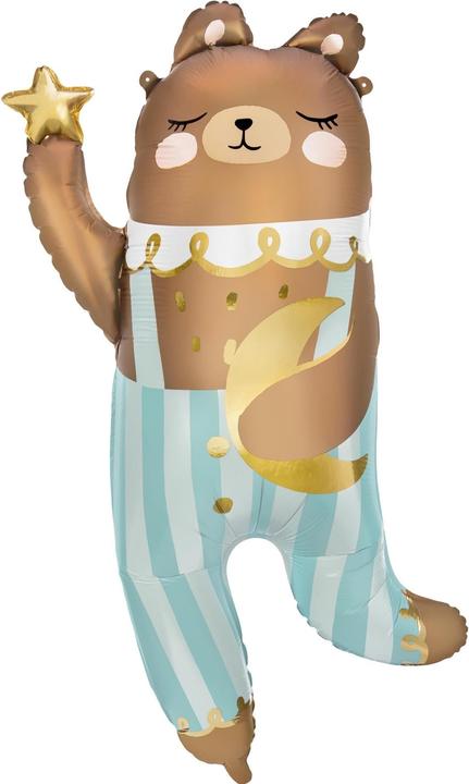 Immagine prodotto Partydeco Palloncino in foil Orso, 72x104 cm, misto (1 pz / 1 pz) (1 x)