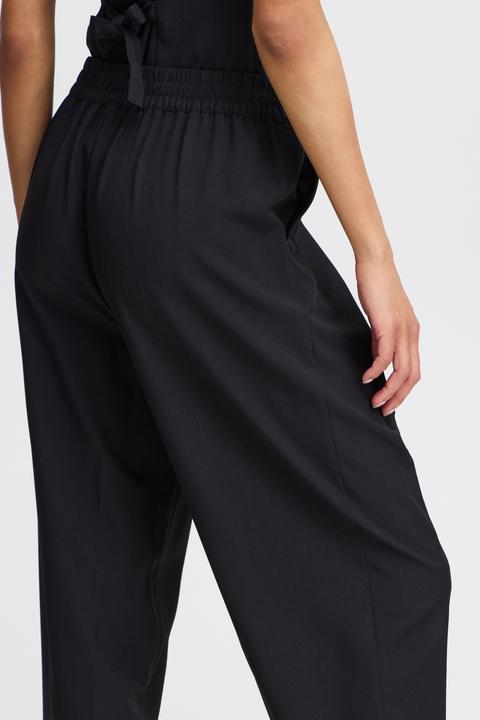 Actual product image B.young BYMMMIDDE BARREL PANTS 20815544 (36)