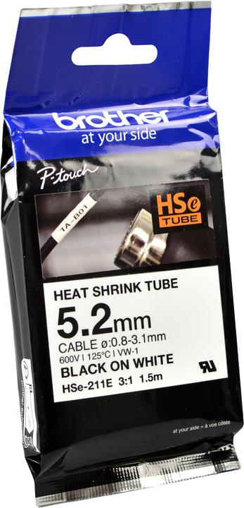 Brother HSe-211E (0.52 cm, Schwarz)