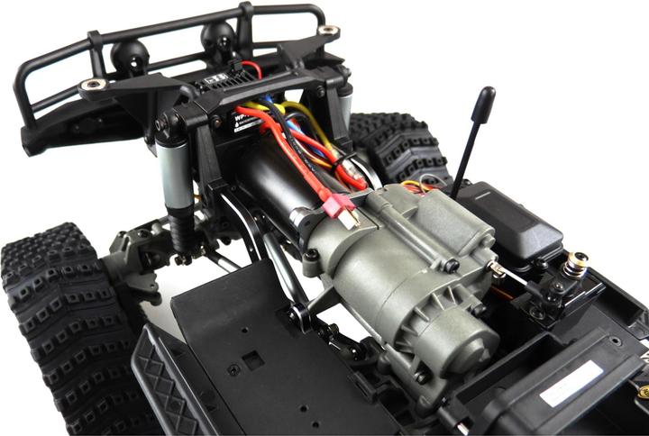 Actual product image Amewi AMXRock RCX10TB Electric Brushed Crawler Chain 1:10 RTR blue (ARR Almost Ready to Run)