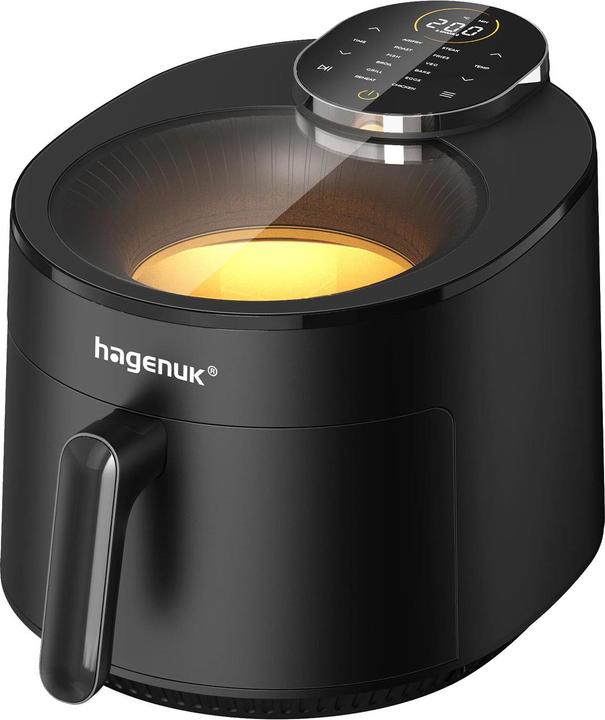 Produktbild hagenuk Infrarot-Heissluftfritteuse mit Sichtfenster, 5 l, 1500W