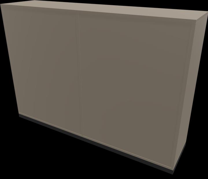 Actual product image Narbutas Choice sliding door cabinet (160 x 40 x 111.5 cm)
