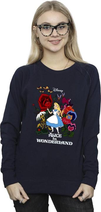 Produktbild Disney Alice im Wunderland Blumen Sweatshirt (M)