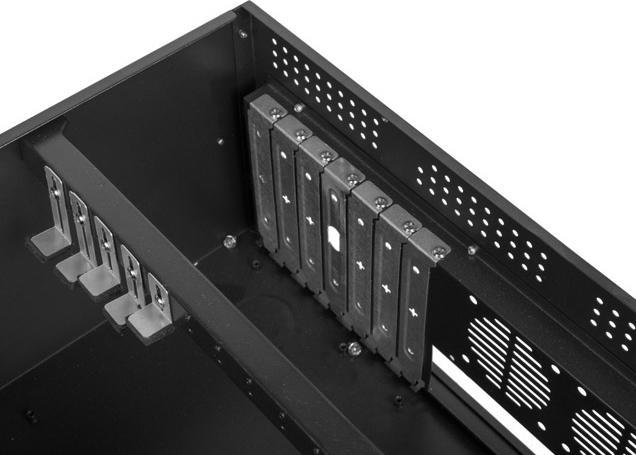 Actual product image Lanberg SC01-4504-08B Modular Server Enclosure Rack (4U)