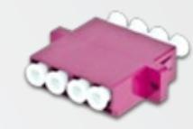 Actual product image Lightwin FO coupling LC-LC (4-fold), OM4 (Network coupling)