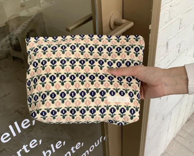 Only-Bags.Store Grosses Fassungsvermögen Waschtasche Kupplung Kosmetiktasche Beutel Multifunktionale tragbare