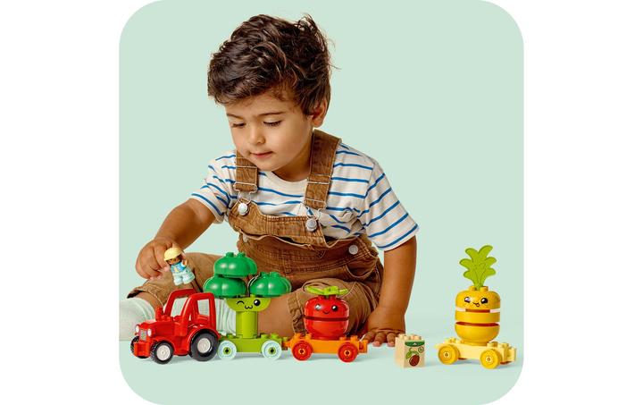 Actual product image LEGO Fruit and vegetable tractor (10982)