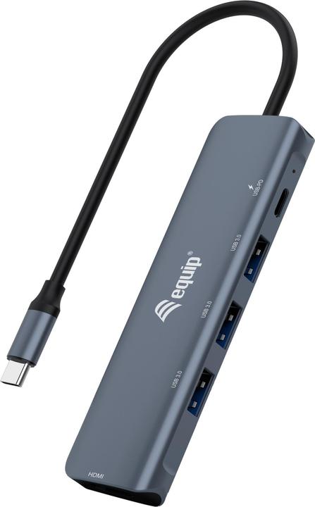 equip Multifunctional Adapter (USB-C, 5 Ports)