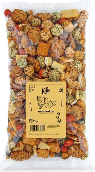 Image du produit KoRo Mélange de biscuits épicés au riz et aux cacahuètes (750 g)