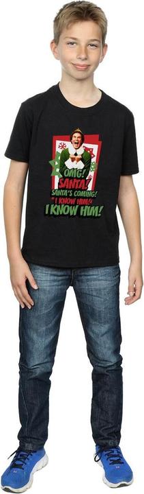 Actual product image Elf Boys OMG Santa T-Shirt (140, 146)