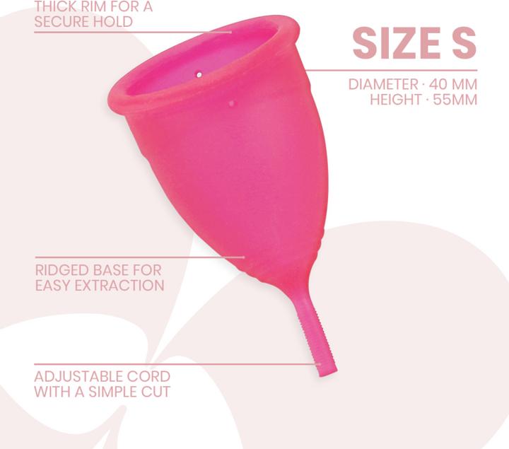 Actual product image Intimichic Copa Menstrual Silicona Medica S (S)
