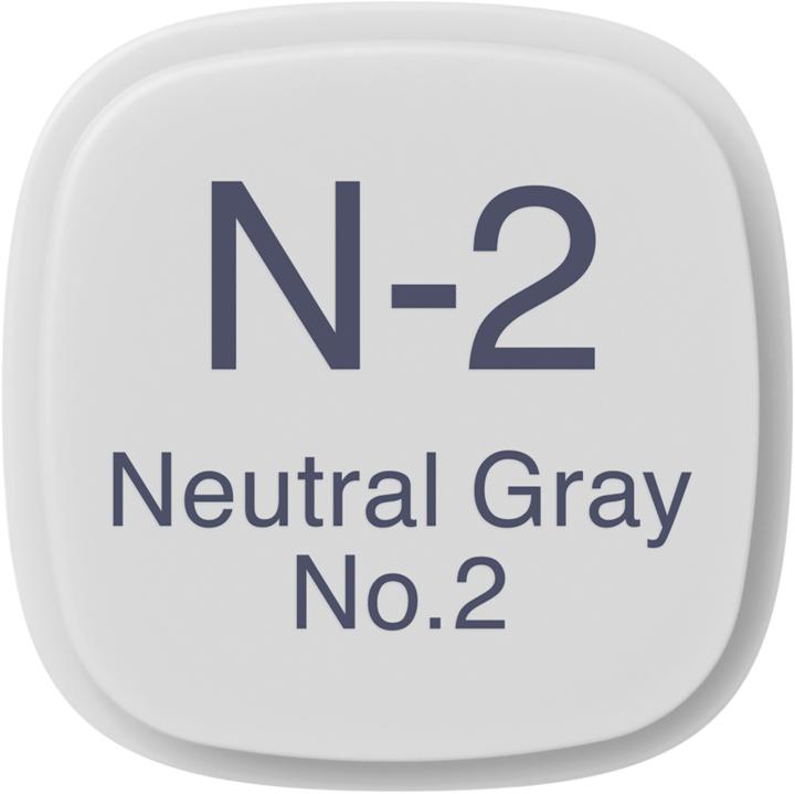 Actual product image Copic Graphic Marker Classic Type N - 2 (N-2 - Neutral Grey No.2, 1 x)