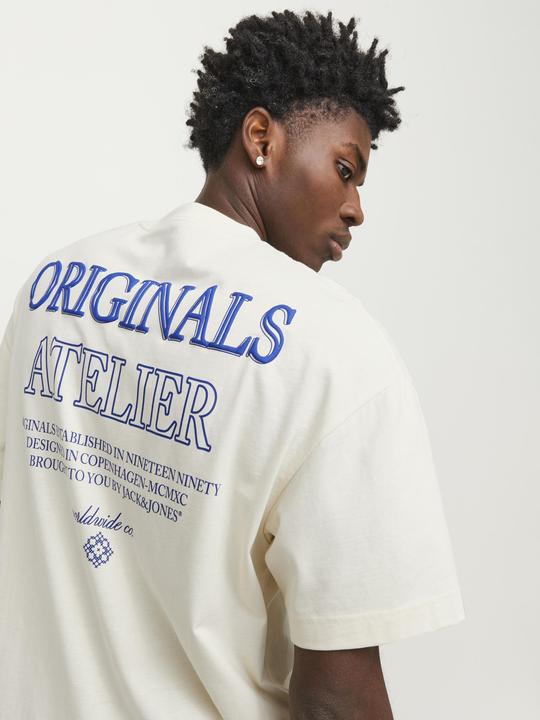 Actual product image Jack & Jones Printed round neck T-shirt T-shirt (S)