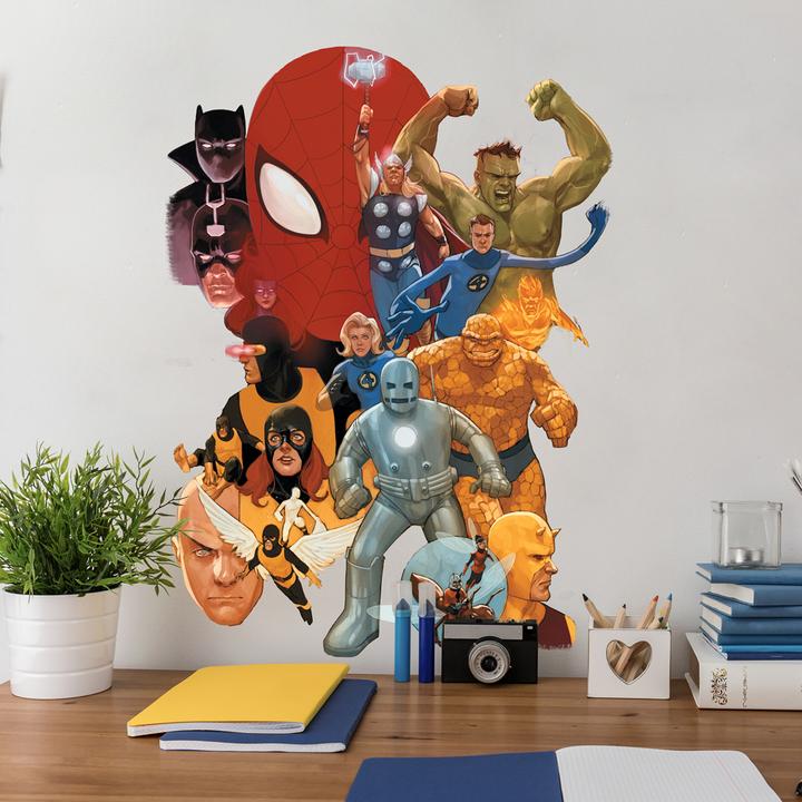 Immagine prodotto Roommates Decalcomanie murali giganti Marvel Avengers Classic da attaccare e staccare