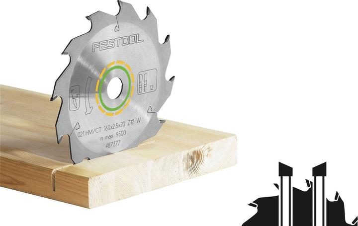 Produktbild Festool Kreissägeblatt HW 210x2,6x30 W18