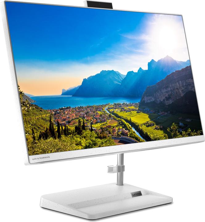 Actual product image Lenovo IdeaCentre AIO 3 27ALC6 AMD Ryzen5 7430U 8GB 512GB SSD AMD Radeon Graphic (AMD Ryzen 5 7430U, 8 GB, 512 GB)