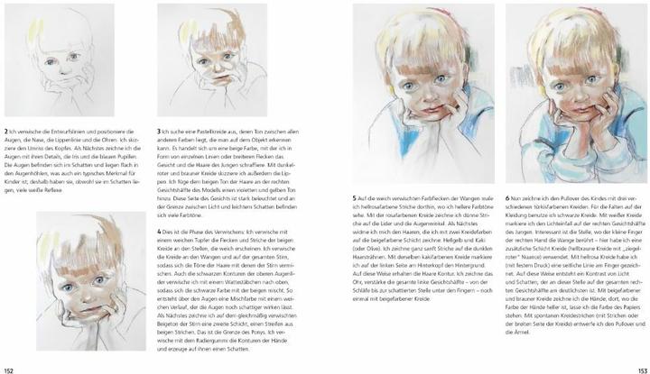 Actual product image Das grosse Buch der Porträtmalerei (German, Izabela Marcinek, 2022)