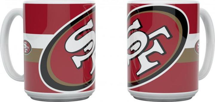 NFL San Francisco 49ers Tasse "Triple Logo" 450ml (450 ml)