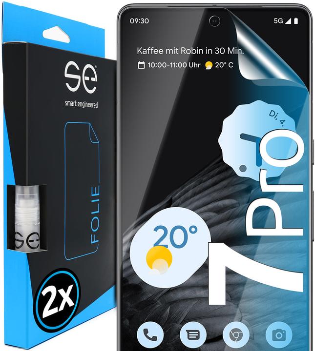 Smart Engineered 3D Schutzfolie (1 Stück, Google Pixel 7 Pro)