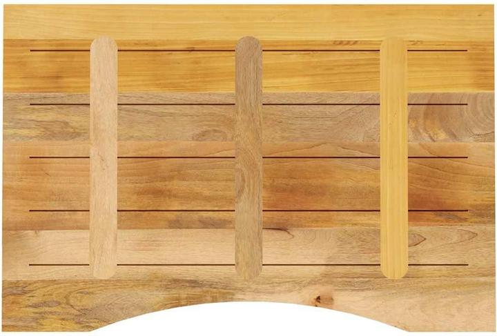 Produktbild VidaXL Schreibtischplatte Ersatztischplatte Holztischplatte Massivholz Mango