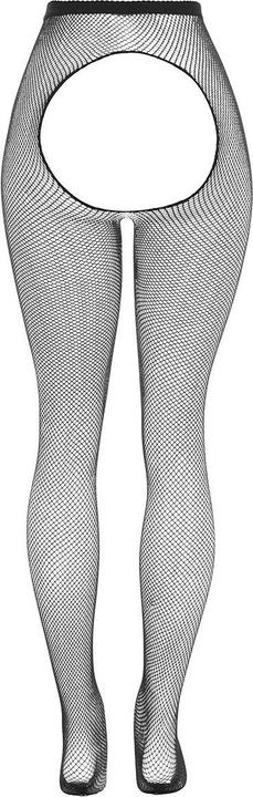 Produktbild EDC Netzstrumpfhose mit offenem Schritt Schwarz (One Size)