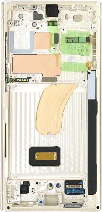 Produktbild Samsung Displayeinheit + Rahmen S918 Galaxy S23 Ultra Creme GH82-30466B (Display, Galaxy S23 Ultra)