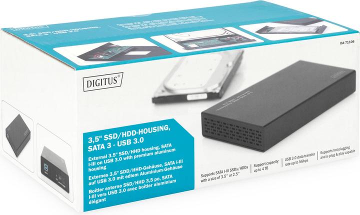 Actual product image Digitus External housing (2.5", 3.5")