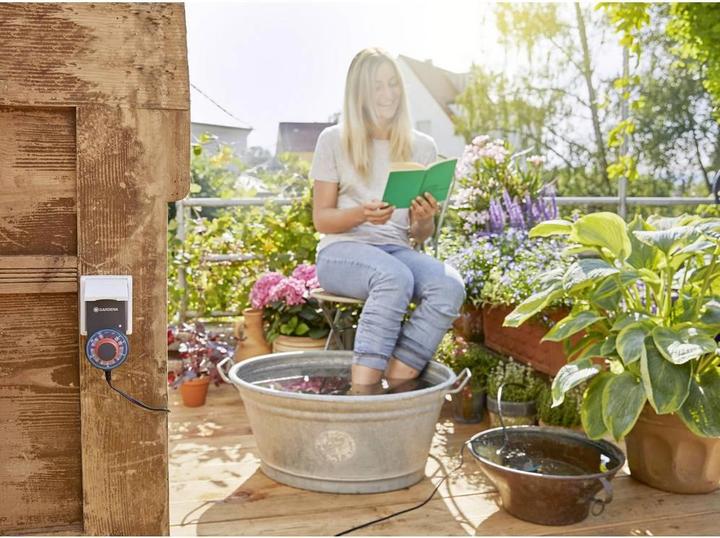 Produktbild Gardena city gardening Balkon Bewässerung (Tropfbewässerung Set)