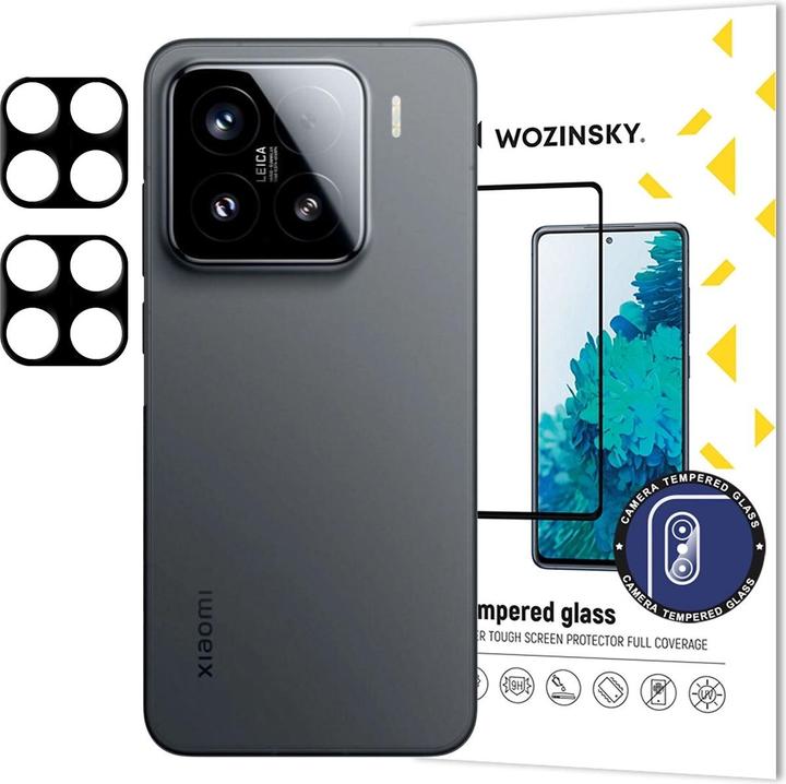 Produktbild Wozinsky Full Camera Glass Tempered Glass für Xiaomi Redmi Note 14S, 2er-Pack (2 Stück, Xiaomi Redmi Note 14)