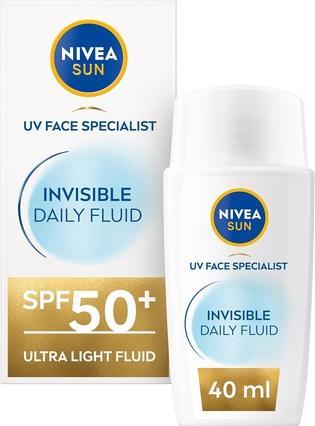 Actual product image NIVEA Skin cream Specialist Invisible Daily Fluid SPF 50+ 40 ml (SPF 50+, 40 ml)