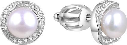 Image du produit Beneto Boucles d'oreilles en argent avec perle réelle TAGUP1585PS (L)