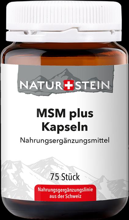 Produktbild Naturstein MSM plus (75 Stück, Kapseln, 179 g)