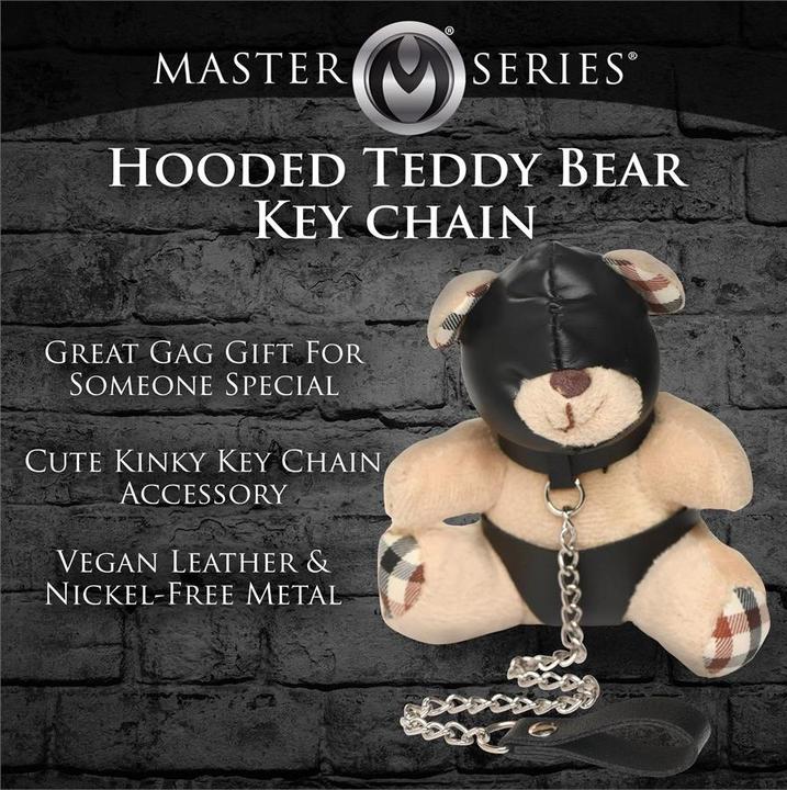 Produktbild Master Series Geknebelter Teddybär Schlüsselanhänger