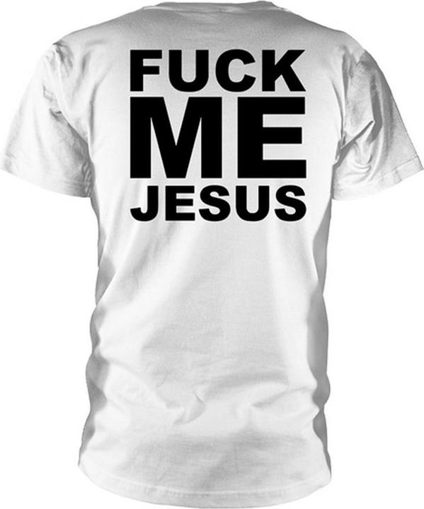 Actual product image Universal Textiles Fuck Me Jesus TShirt (M)