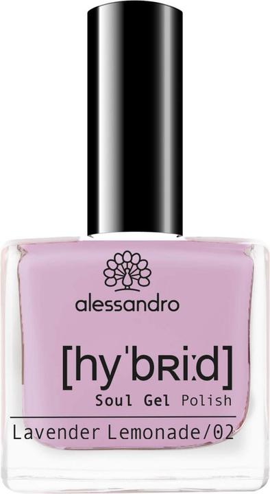 Immagine prodotto Alessandro Smalto in gel Hybrid Soul Lavender Lemonade (Lavender Lemonade, Smalto per unghie effetto gel)