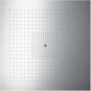 Produktbild hansgrohe Kopfbrause AXOR STARCK SHOWERHEAVEN 3jet DN 20 970x970mm o Beleuchtung edelstahl (3 Strahlarten, 20.60 l/min)