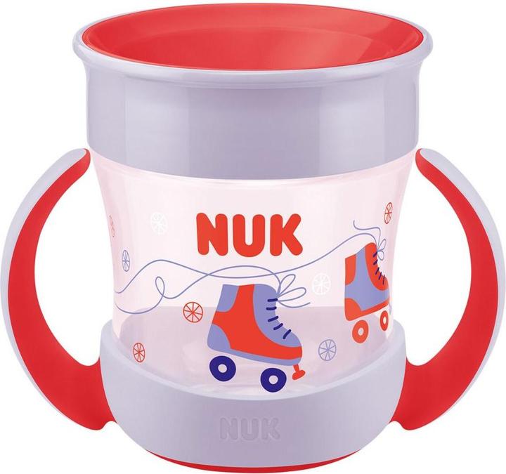 Immagine prodotto NUK Mini Magic Cup, 160ml, bordo unico per bere, disco in silicone sigillante, da 6 mesi, rosso