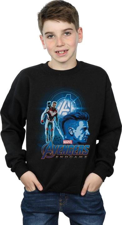 Immagine prodotto Felpa per ragazzi Avengers Endgame Hawkeye Team Suit (140, 146)