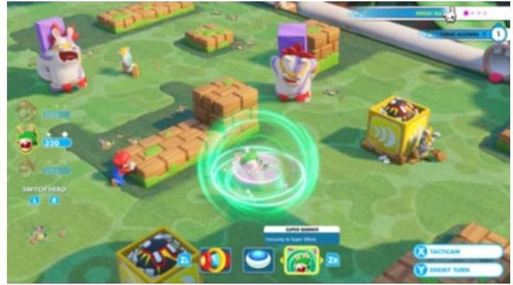 Actual product image Ubisoft Mario Rabbids Kingdom Battle (Switch, DE)