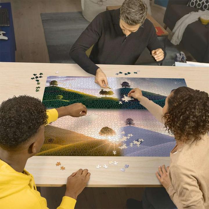 Actual product image Ravensburger Atmospheric trees and mountains (2000 pieces)