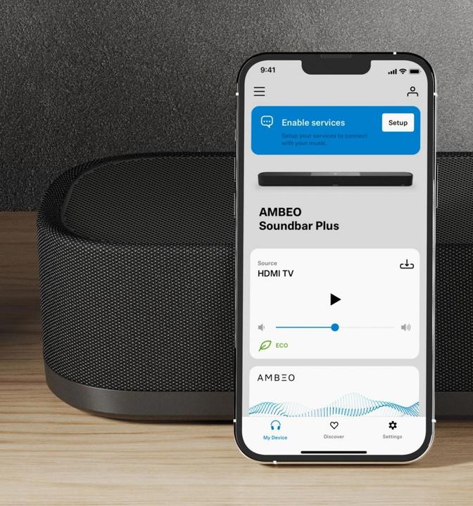 Actual product image Sennheiser Ambeo Soundbar Plus (400 W, 7.1.4 Channel)